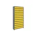 Quantum CL1275-501 Heavy Duty 13 Shelf Euro Drawer Shelving Closed Unit w/ 108 Bins Capacity 1 image