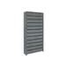 Quantum CL1275-501 Heavy Duty 13 Shelf Euro Drawer Shelving Closed Unit w/ 108 Bins Capacity 3 image