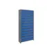 Quantum CL1275-601 Heavy Duty 13 Shelf Euro Drawer Shelving Closed Unit w/ 72 Bins Capacity 1 image