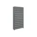 Quantum CL1275-601 Heavy Duty 13 Shelf Euro Drawer Shelving Closed Unit w/ 72 Bins Capacity 2 image