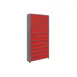 Quantum CL1275-601 Heavy Duty 13 Shelf Euro Drawer Shelving Closed Unit w/ 72 Bins Capacity 3 image