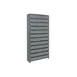 Quantum CL1275-801 Heavy Duty 13 Shelf Euro Drawer Shelving Closed Unit w/ 36 Bins Capacity 2 image