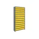 Quantum CL1875-604 Heavy Duty 13 Shelf Euro Drawer Shelving Closed Unit w/ 108 Bins Capacity 4 image