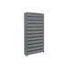 Quantum CL1875-606 Heavy Duty 13 Shelf Euro Drawer Shelving Closed Unit w/ 48 Bins Capacity 2 image