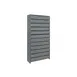 Quantum CL1875-624 Heavy Duty 13 Shelf Euro Drawer Shelving Closed Unit w/ 54 Bins Capacity 2 image
