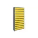Quantum CL1875-624 Heavy Duty 13 Shelf Euro Drawer Shelving Closed Unit w/ 54 Bins Capacity 4 image