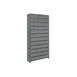 Quantum CL2475-603 Heavy Duty 13 Shelf Euro Drawer Shelving Closed Unit w/ 72 Bins Capacity 2 image