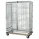 Quantum MD2436-70SEC Chrome Dolly Base Security Unit with 2 Shelves, 24" x 36" x 70" 1 image