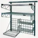 Quantum SGK-401836-3P Green Epoxy Wall Mounting Store Grid Medium-Duty Kit 1 image
