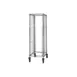 Quantum TC-EL38 38 Tray End Load Chrome Plated Steel Wire Mobile Tray Cart 1 image