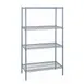 Quantum WR86-2172C NSF 4 Shelf Chrome Wire Shelving Starter Kit - 72" x 21" x 86" 1 image