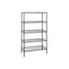Quantum WR86-2460P-5 NSF 5 Shelf Green Epoxy Wire Shelving Starter Kit - 60" x 24" x 86" 1 image