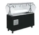 Vollrath R3873760 60" 2-Series Refrigerated Cold Food Station w/ Open Storage in Granite, (4) Pan 1 image