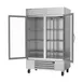 Beverage Air RB49HC-1G 52" Two-Section Reach-In Refrigerator w/ 2 Glass Doors, Bottom Mounted, Aluminum Interior, 46 cu. ft. 4 image