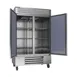 Beverage Air RB49HC-1S 52" Two-Section Reach-In Refrigerator w/ 2 Solid Doors, Bottom Mounted, Aluminum Interior, 46 cu. ft. 3 image