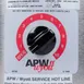 APW Wyott RCW-7 7 qt Countertop Soup / Food Warmer w/ Thermostatic Controls, 1 kW 4 image