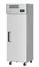 RefrigerationX XF19-1-N 25" 1-Solid Door Reach-In Freezer, Top Mounted, 18.5 cu. ft., Stainless Steel Front, Aluminum Sides 1 image