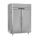 Victory RFS-2D-S1-EW-PT-HC 58" 2-Section Pass-Thru Refrigerator Freezer Combo w/ 4 Solid Doors 1 image
