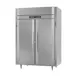 Victory RFS-2D-S1-EW-PT-HC 58" 2-Section Pass-Thru Refrigerator Freezer Combo w/ 4 Solid Doors 3 image