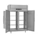 Victory RFS-2D-S1-EW-PT-HC 58" 2-Section Pass-Thru Refrigerator Freezer Combo w/ 4 Solid Doors 4 image