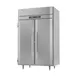Victory RFSA-2D-S1-HC 52" 2-Section Reach-In Refrigerator Freezer Combo w/ 2 Solid Doors, Aluminum Interior 3 image