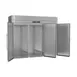 Victory RIS-3D-S1-HC 101" 3-Section Solid Door Roll-In Refrigerator, Stainless Steel, 106.81 cu. ft. 4 image