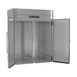 Victory RISA-2D-S1-HC 68" 2-Section Solid Door Roll-In Refrigerator, Aluminum Interior, 70.84 cu. ft. 4 image