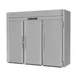 Victory RISA-3D-S1-PT-HC 101" 3-Section Roll-Thru Refrigerator w/ 6 Solid Doors, Aluminum Interior, 118.3 cu. ft. 3 image