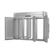Victory RISA-3D-S1-PT-HC 101" 3-Section Roll-Thru Refrigerator w/ 6 Solid Doors, Aluminum Interior, 118.3 cu. ft. 5 image