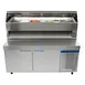 Randell 8272D-290 72" 2 Doors Refrigerated Pizza Prep Table, (17) 1/3 Size Pans 1 image
