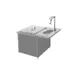 Randell 9505 Drop-In Ice & Water Unit, 23-3/4"W X 20"D 1 image