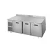 Randell 9604-290 72" 3-Section Worktop Refrigerator w/ 3 Doors, 16.8 cu. ft. 1 image