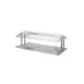 Randell RAN DBS48 Dual Sided Buffet Shield, 48"W, Stainless Steel Top 1 image
