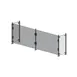 Randell RS-VFP-36 Stationary Sneeze Guard 1 image