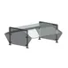 Randell RSW-STDSNA-86 Stationary Sneeze Guard 1 image