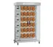 Rotisol USA FFS1175-6G-SS Rotisserie Gas Oven w/ 6 Basket Spits, Floor Model, 24-Chicken 1 image