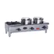 Royal Range of California ORHP-224 Countertop Gas Wok Range w/ (2) Burners (Bowls), 10" Wok Ring, Manual Knobs, Cross & Circle Burner, 60.000 BTU 1 image