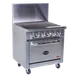 Royal Range of California RDR-36RB-126 36" Gas Restaurant Range w/ 36" Full Radiant Charbroiler, (1) Standard Oven, 125.000 BTU 1 image