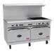 Royal Range of California RDR-G60-CC 60" Gas Restaurant Range w/ 60" Full Griddle, (2) Convection Ovens, 160.000 BTU 1 image