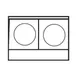 Royal Range of California RHPE-24-2 24" Electric Countertop Hotplate w/ (2) Solid Burners, Horizontal Design, Manual Controls, 4.0 kW 3 image