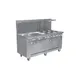 Royal Range of California RR-12-C 72" Gas Restaurant Range w/ (12) Open Burners, (1) Standard Oven, (1) Convection Oven, 425.000 BTU  1 image