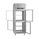 Victory RS-1D-S1-EW-PT-HG-HC 1-Section Wide Pass-Thru Refrigerator w/ 4 Half Glass Swing Doors, Stainless Steel, 26. cu. ft. 4 image