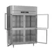 Victory RS-2D-S1-EW-HG-HC 58" 2-Section Wide Reach-In Refrigerator w/ 4 Glass Swing Half Doors, Stainless Steel, 49 cu. ft. 4 image