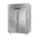 Victory RS-2D-S1-EW-PT-HD-HC 2-Section Wide Pass-Thru Refrigerator w/ 8 Solid Swing Half Doors, Stainless Steel, 53 cu. ft. 3 image