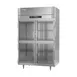 Victory RS-2D-S1-HG-HC 52" 2-Section Reach-In Refrigerator w/ 4 Glass Swing Half Doors, Stainless Steel, 44.5 cu. ft. 3 image