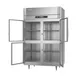 Victory RS-2D-S1-HG-HC 52" 2-Section Reach-In Refrigerator w/ 4 Glass Swing Half Doors, Stainless Steel, 44.5 cu. ft. 5 image