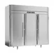 Victory RS-3D-S1-EW-HC 86" Three Section Wide Reach-In Refrigerator w/ 3 Solid Swing Full Doors, Stainless Steel, 74 cu. ft. 1 image