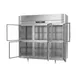 Victory RS-3D-S1-EW-HG-HC 86" 3-Section Wide Reach-In Refrigerator w/ 6 Glass Swing Half Doors, Stainless Steel, 74 cu. ft. 5 image