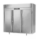 Victory RS-3D-S1-EW-PT-HC 86" 3-Section Wide Pass-Thru Refrigerator w/ 6 Solid Swing Full Doors, Stainless Steel, 80 cu. ft. 3 image