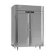 Victory RSA-2D-S1-EW-HC 58" 2-Section Wide Reach-In Refrigerator w/ 2 Solid Swing Full Doors, Aluminum Interior, 49 cu. ft. 1 image